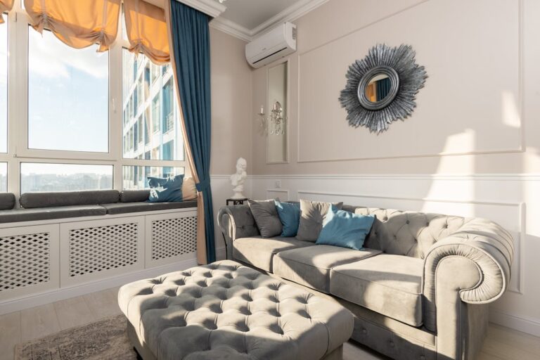 zithoekje bij het raam